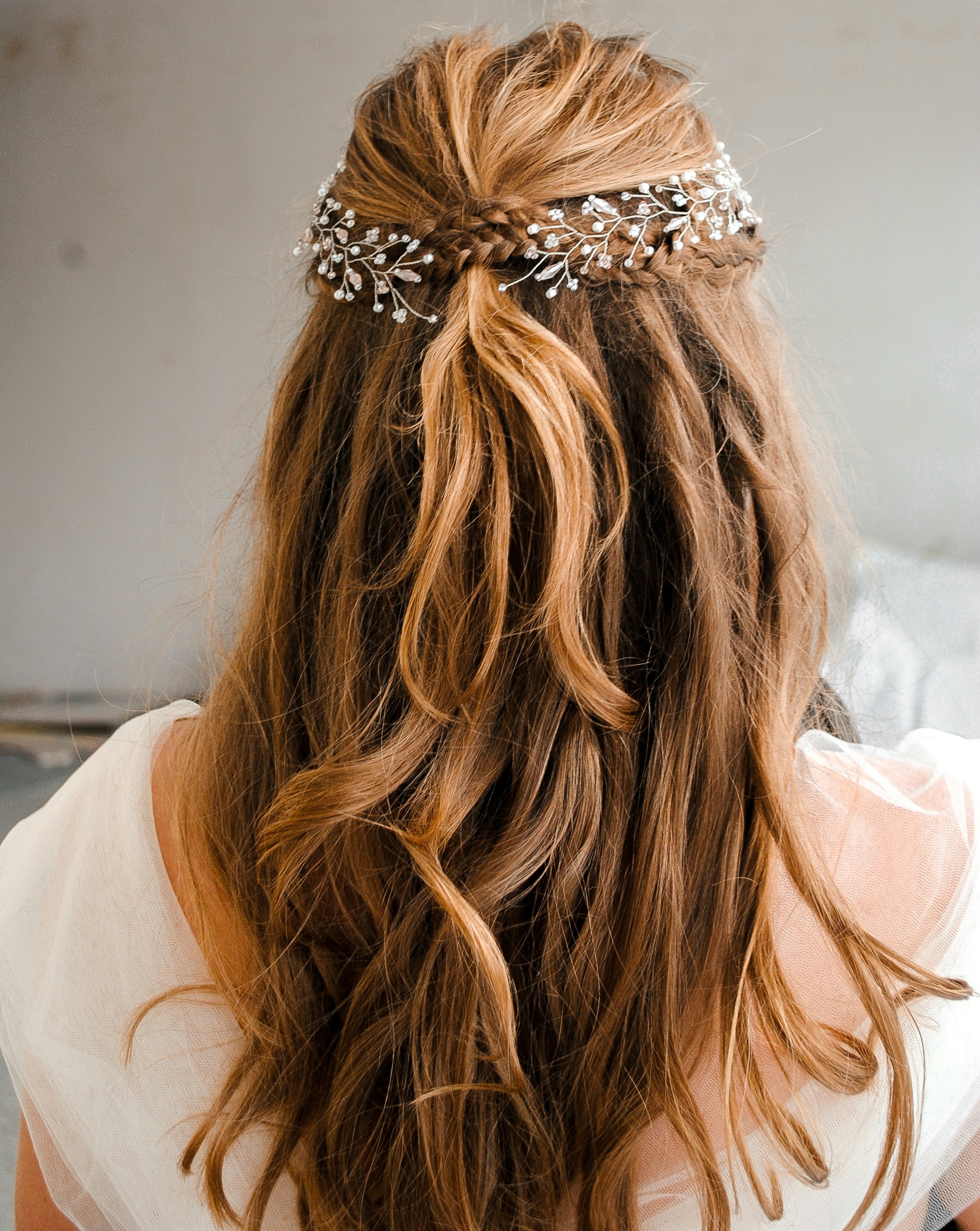 Long hair with extensions